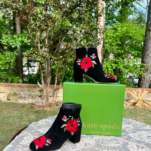 NIB Kate Spade Langton Ankle Boots - Size 5 - Picture 9 of 10